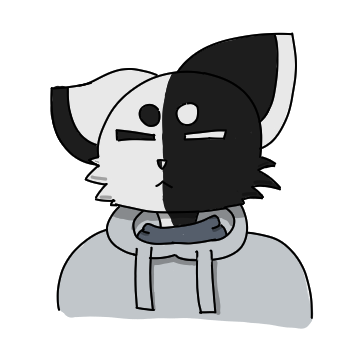 PotatoDemon24's tweet photo. Sleepy Taijitu #furryart #art #furry https://t.co/ul07XR9x8Q
