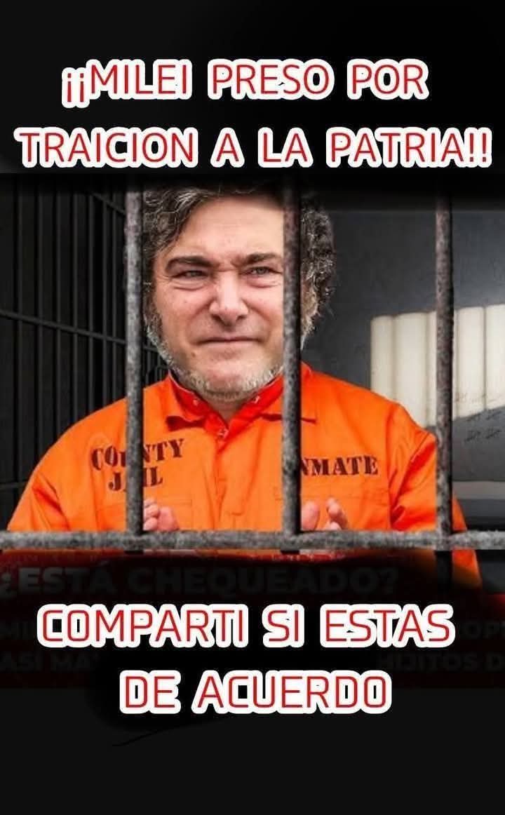 Sami25280250's tweet photo. #OMSAfueraLaLibertadMata
#ArgentinaEnLlamas
No voyva parar hasta que suceda https://t.co/VxrFOAL6U6