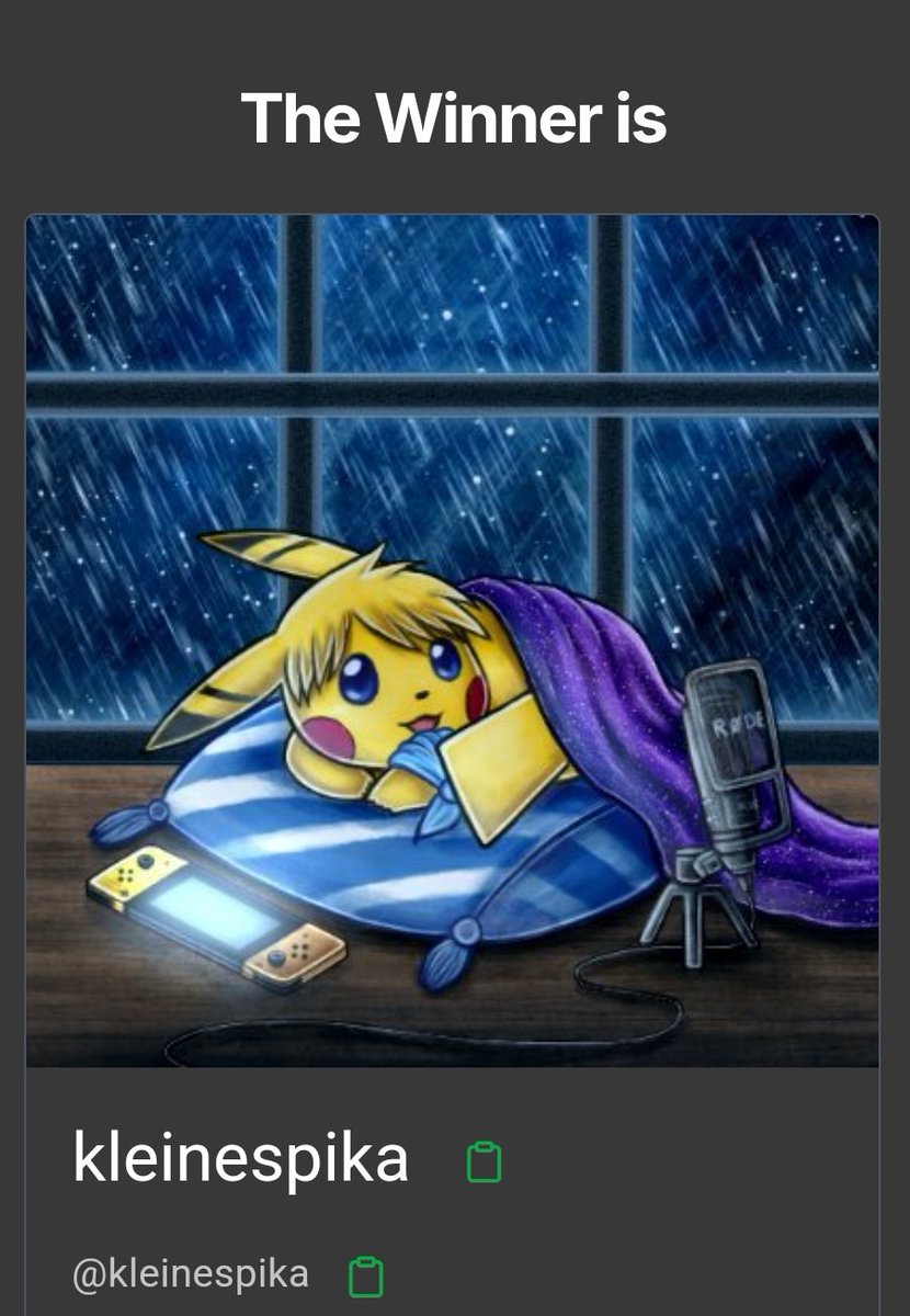 AoiChu (@adoimew) on Twitter photo And the winner to close out the first chu year is <a href="/kleinespika/">kleinespika</a> uwu I will be in touch shortly for gathering the necessary details!
And thank you all for joining uwu I hope you continue to enjoy and feel free to join in on next year's chus at bsky mew.toy.tf And the winner to close out the first chu year is <a href="/kleinespika/">kleinespika</a> uwu I will be in touch shortly for gathering the necessary details!
And thank you all for joining uwu I hope you continue to enjoy and feel free to join in on next year's chus at bsky mew.toy.tf