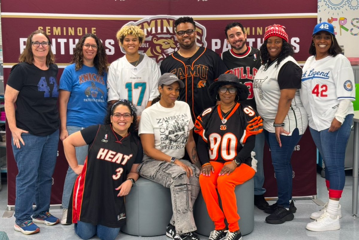 Timothy McLymont, M.Ed (@timm_mclymont) on Twitter photo BLACK SPORTS ICONS DAY: Represent your favorite Black Person in sports! Celebrate the achievements and influence of Black Athletes. <a href="/seminolemiddle/">Seminole Middle</a> <a href="/emilyagonzalez1/">Emily A. Gonzalez</a> #BCPS #ARATED #BLACKHISTORY #SPIRITWEEK BLACK SPORTS ICONS DAY: Represent your favorite Black Person in sports! Celebrate the achievements and influence of Black Athletes. <a href="/seminolemiddle/">Seminole Middle</a> <a href="/emilyagonzalez1/">Emily A. Gonzalez</a> #BCPS #ARATED #BLACKHISTORY #SPIRITWEEK