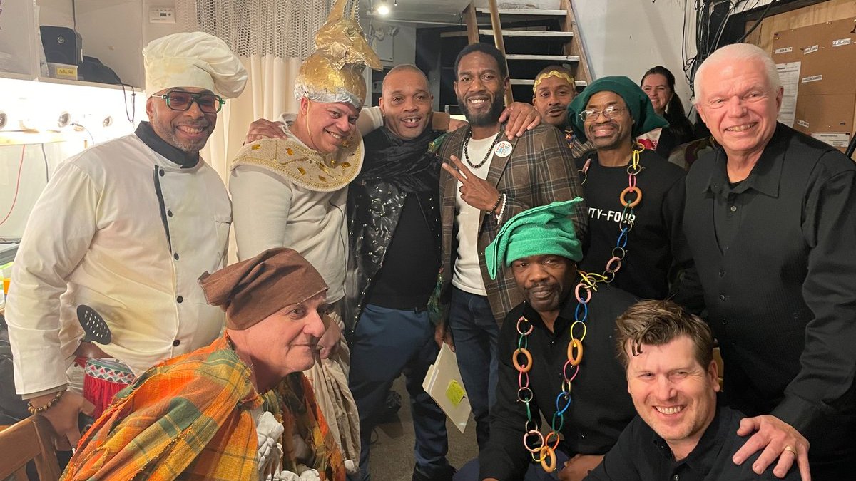 It was incredible to witness the cast of "Sing Sing" perform "Breakin' The Mummy's Code" for the first time outside of prison.

Art has the power to change lives, a solution that lifts us all up—prime example: <a href="/RTA_ARTS/">RTA</a>'  recidivism rate of &lt; 3%.

📷's 1-3: <a href="/marcjfranklin/">Marc J. Franklin</a>/@nytw79