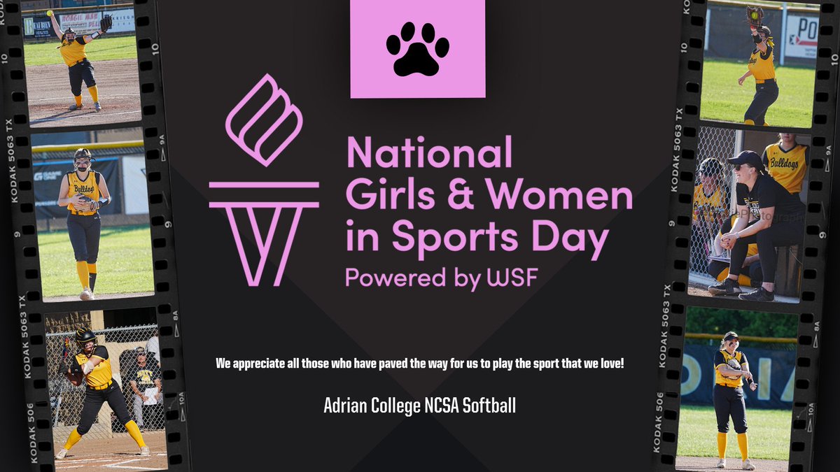 Happy national girls and women in sports day. Today we celebrate all the women and girls who have played, coached, promoted and so much more in not only our sport but in ALL sports! #NGWSD #godawgs