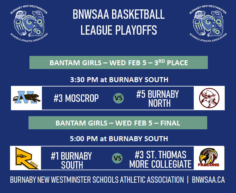 Burnaby New Westminster Schools Athletic Assoc. tweet media