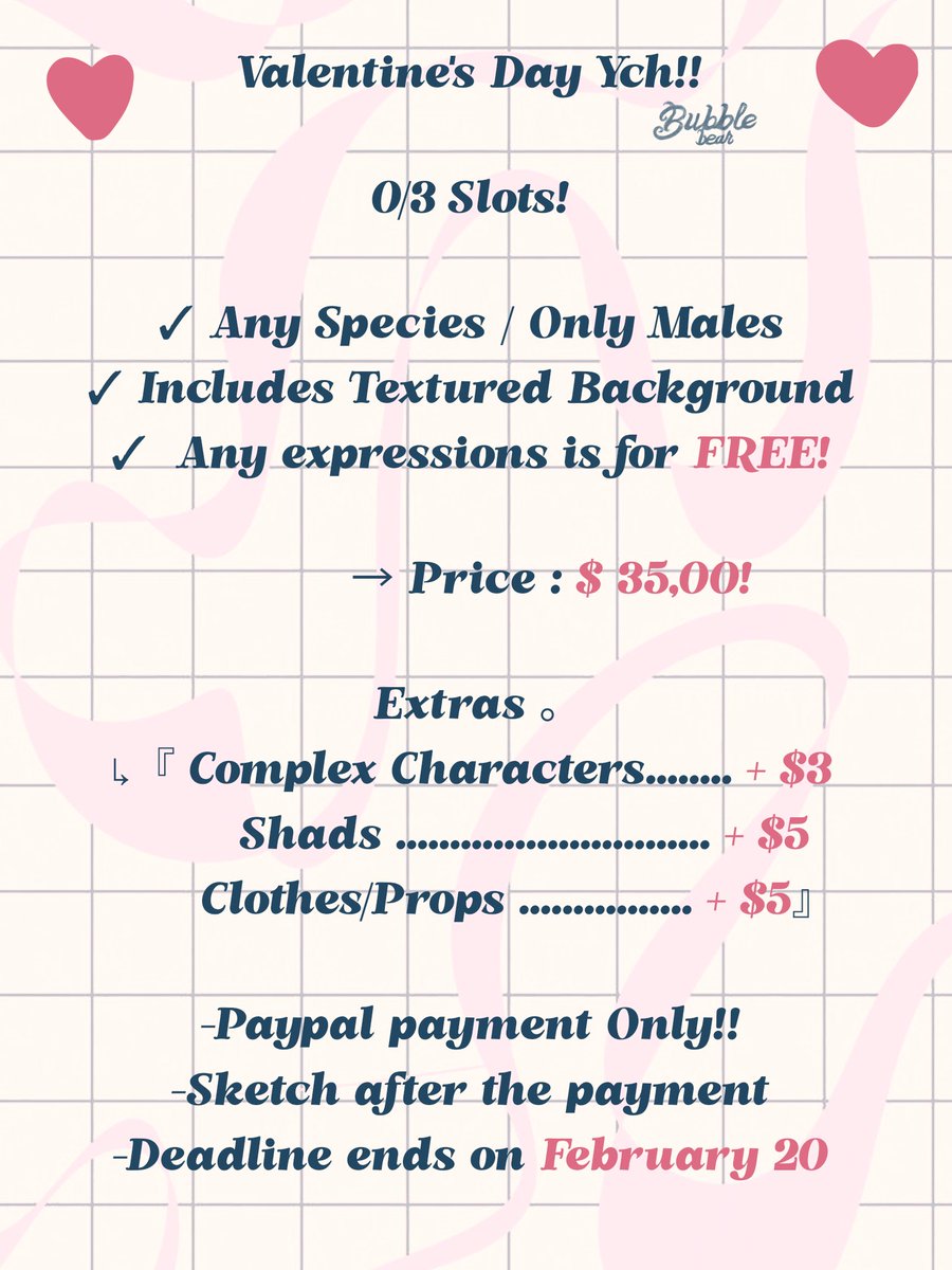 LBBNotHere's tweet photo. [NSFW]
Valentine's Day YCH!! 💘💌 
Only for 35 USD! 

If you're interested, DM me! @littlebabebear 

#YCH #commissions #furryart  #ValentinesDay #nsfwcommission https://t.co/IsPkdlGyq7