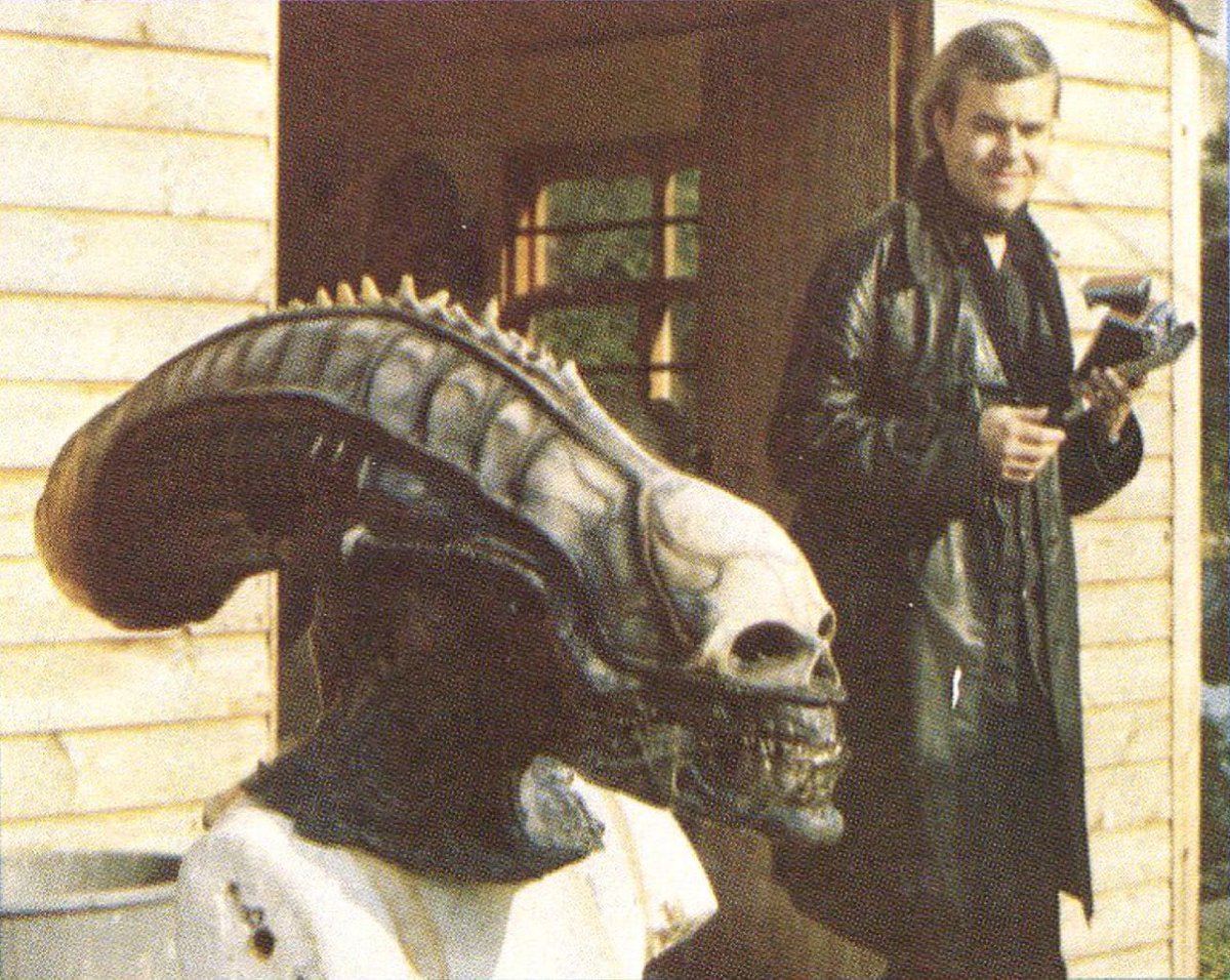 HPL_JDeLaughter's tweet image. 💀Celebrating the maestro, Hans Ruedi Giger, Born, February 5, 1940, Chur, Graubünden, Switzerland. Salute &amp;amp; thanks you for all the nightmares!💀#HRGiger #Alien #Xenomorph #Necronomicon #RidleyScott #ScifiArt #Scifi