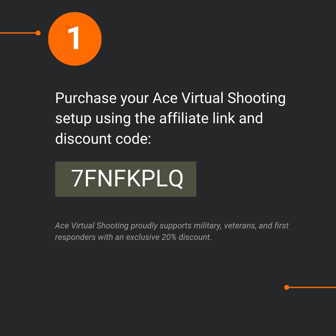 Gun_Kustom's tweet photo. Check out ACE Virtual Shooting!  Special Offer: Use code 7FNFKPLQ to get an exclusive discount on your subscription!  Start training today! 📷 https://t.co/fGev13bwXV https://t.co/F8mUXJe96m