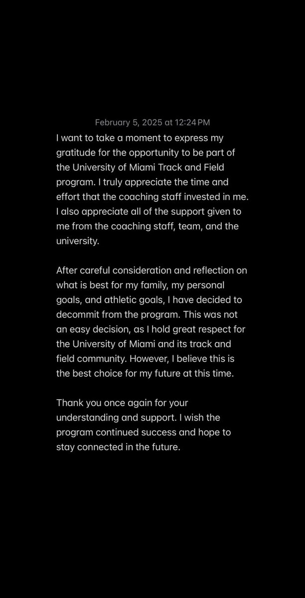 De committed. Again thank you for the opportunity.