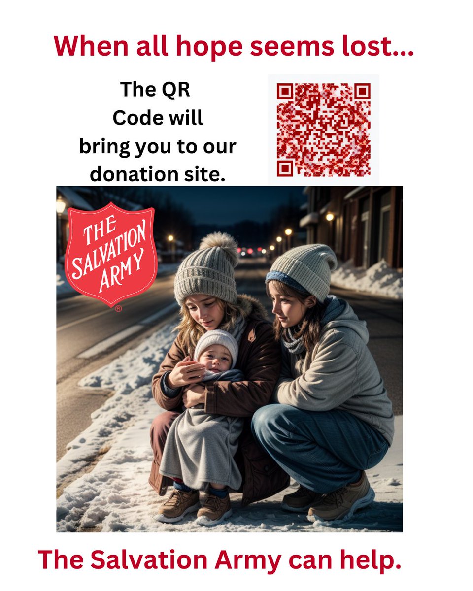 FargoSalvArmy's tweet image. The Salvation Army offer's help for those in need of:
- Rental assistance
- Utility assistance
- Bus transportation to a job
- Pathway of Hope program
- Clothing Voucher's
- Prescriptions 
- Birth Certificates
- Showers
- Hygiene product
