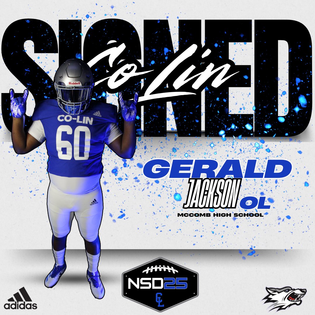CoLinFootball's tweet photo. Welcome Offensive Lineman, @Ge__60, from McComb, MS!! #RunWithThePack https://t.co/jko5wN83Qz