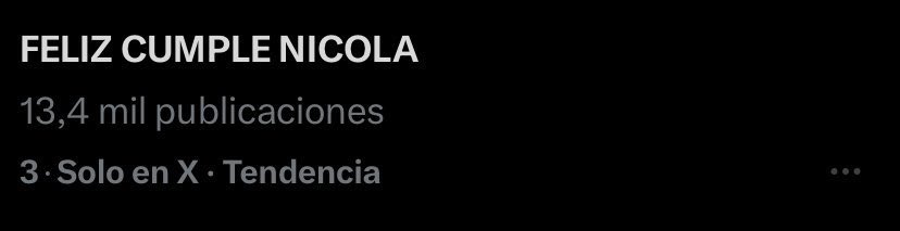 sweet_marie19's tweet photo. El Rey de las tendencias, te mereces todo eso y más, te amamos Chulito ♥️

FELIZ CUMPLE NICOLA
#NicolaPorcella https://t.co/PsxfVEoqyD