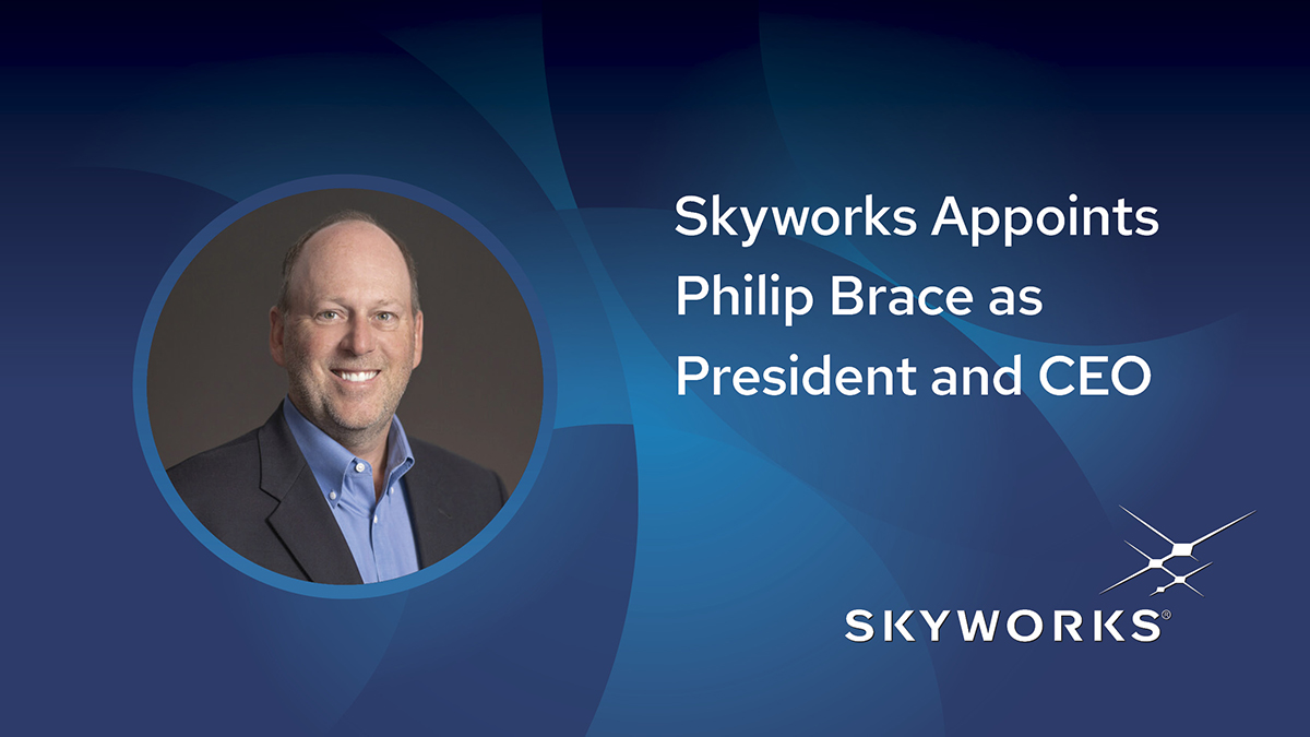 We are pleased to share that Philip Brace has been appointed president, chief executive officer and a member of the board of directors at Skyworks, effective 2/17/2025. Read more here: investors.skyworksinc.com/news-releases/…
