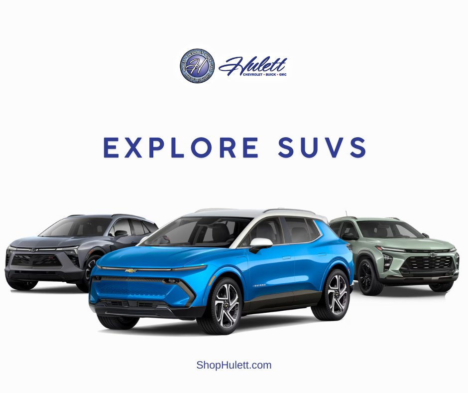 ShopHulett's tweet image. 🚙 Adventure awaits in a Chevy SUV! Need space, off-road power, or premium comfort? Chevy has the perfect ride for you!

✨ Advanced Tech
💪 Exceptional Performance
🛡️ Top Safety Features
🔗 Explore here: chevrolet.com/suvs
#ChevySUV #AdventureReady #FindNewRoads