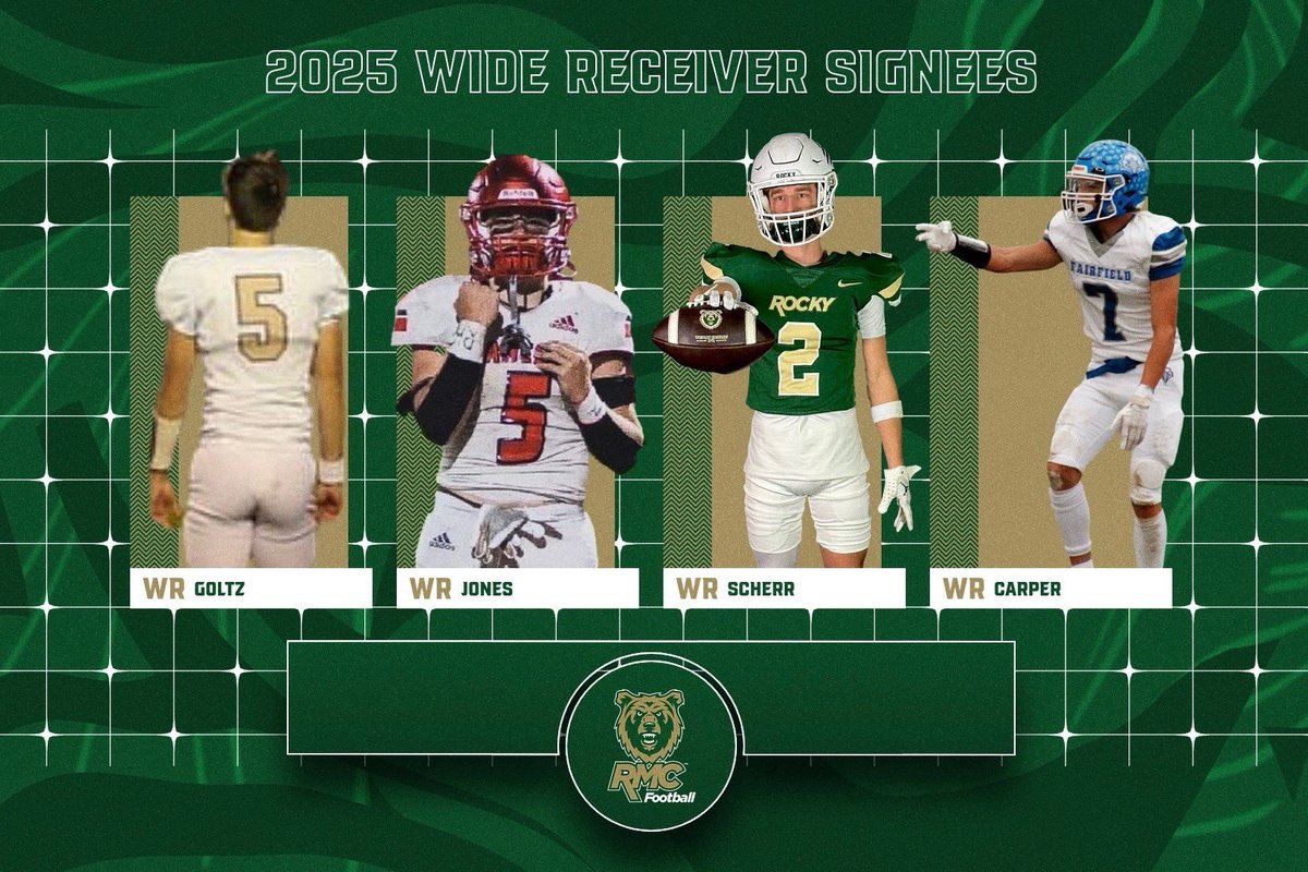 Teague Blome (@coachblome) on Twitter photo Let’s go! 🐻🐻🐻🐻
<a href="/GageGoltz/">Gage Goltz</a> <a href="/Indiana_jones56/">Indiana Jones</a> <a href="/ScherrTeagen/">Teagen Scherr</a> <a href="/CarperRyder/">Ryder Carper</a> Let’s go! 🐻🐻🐻🐻
<a href="/GageGoltz/">Gage Goltz</a> <a href="/Indiana_jones56/">Indiana Jones</a> <a href="/ScherrTeagen/">Teagen Scherr</a> <a href="/CarperRyder/">Ryder Carper</a>