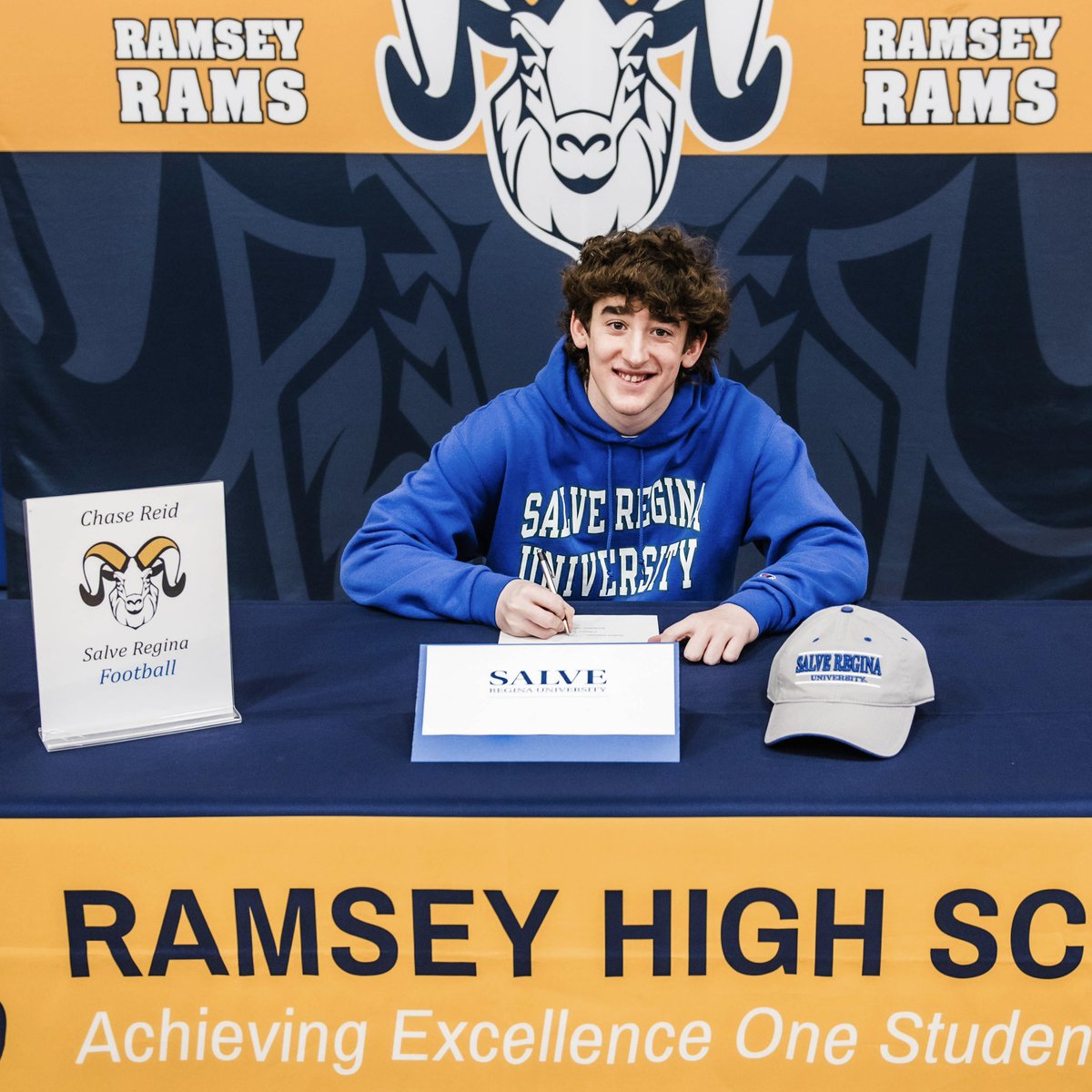 Ramsey Football (@ramseyramsfb) on Twitter photo Congratulations to <a href="/11ChaseReid/">Chase Reid</a> on signing his LOI to <a href="/Salve_Football/">Salve Regina Football</a> today! #NSD25 #NSD2025 #NationalSigningDay Congratulations to <a href="/11ChaseReid/">Chase Reid</a> on signing his LOI to <a href="/Salve_Football/">Salve Regina Football</a> today! #NSD25 #NSD2025 #NationalSigningDay