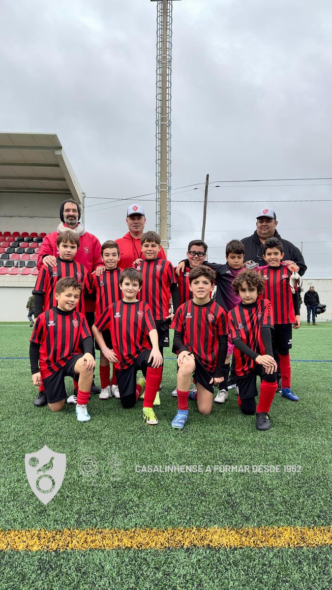 ❤️🖤𝑭𝑼𝑻𝑬𝑩𝑶𝑳 Formação Sub-11
📷 𝑹𝒆𝒈𝒊𝒔𝒕𝒐 𝑭𝒐𝒕𝒐𝒈𝒓𝒂́𝒇𝒊𝒄𝒐
G.D.R.C. Casalinhense 🆚 S.C. Lourinhanense
#soucasalinhense #unidoslutamosparavencer
