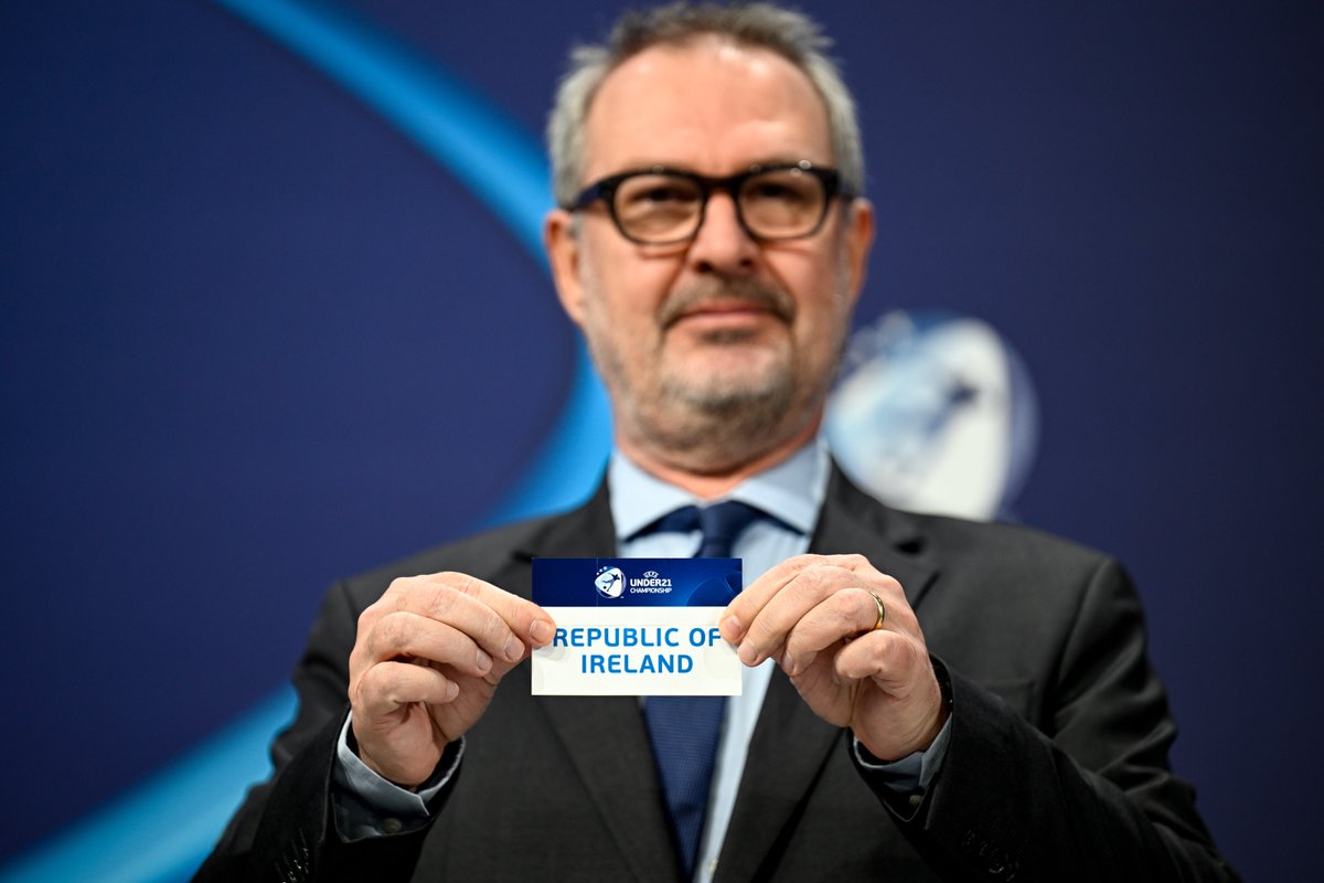 🇮🇪 Ireland Under-21s will discover their qualifying opponents for the 2027 U21 EUROs at 8am

🔴 Watch the draw LIVE via uefa.com/under21

The qualifiers kick-off later this year with fixtures announced in due course ⚽️

#IRLU21 | #COYBIG