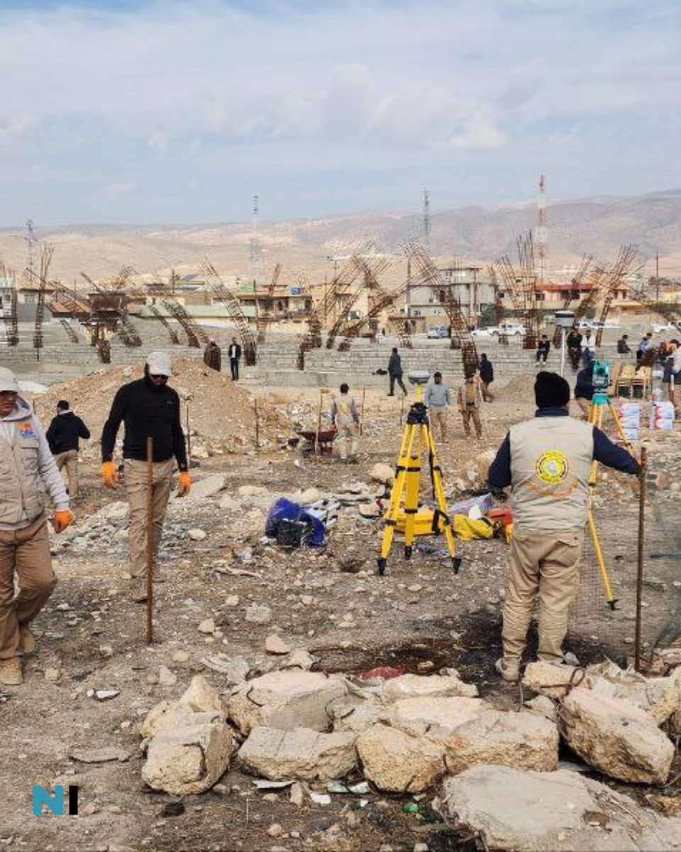 Today, a team from the Iraqi Directorate of Mass Graves Affairs began the critical work of exhuming mass graves of Yazidi genocide victims in Sinjar City.