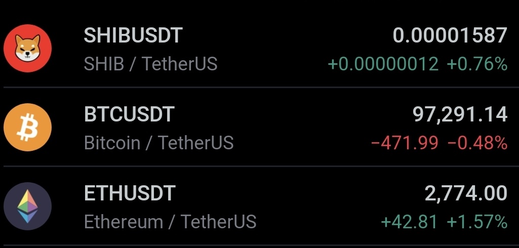 army_shiba's tweet photo. I love to see green $SHIB &amp; $ETH https://t.co/woQY89JXXq