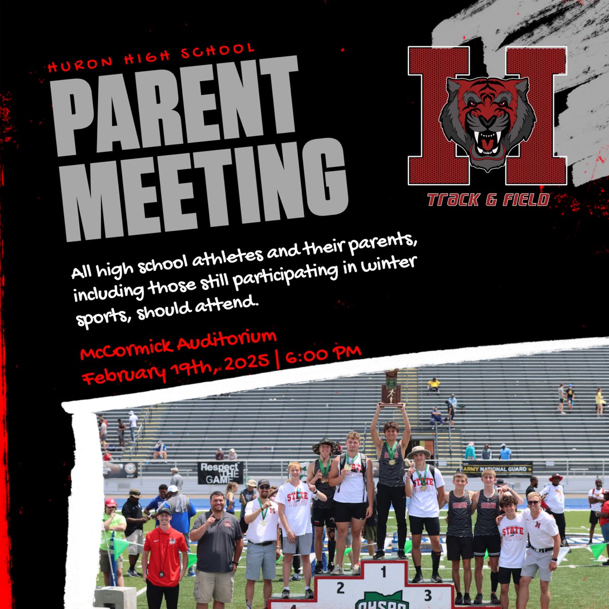 It's that time of year again! Don't miss your chance to be part of the next chapter of history!

🐯⚡️🐯

#runitback