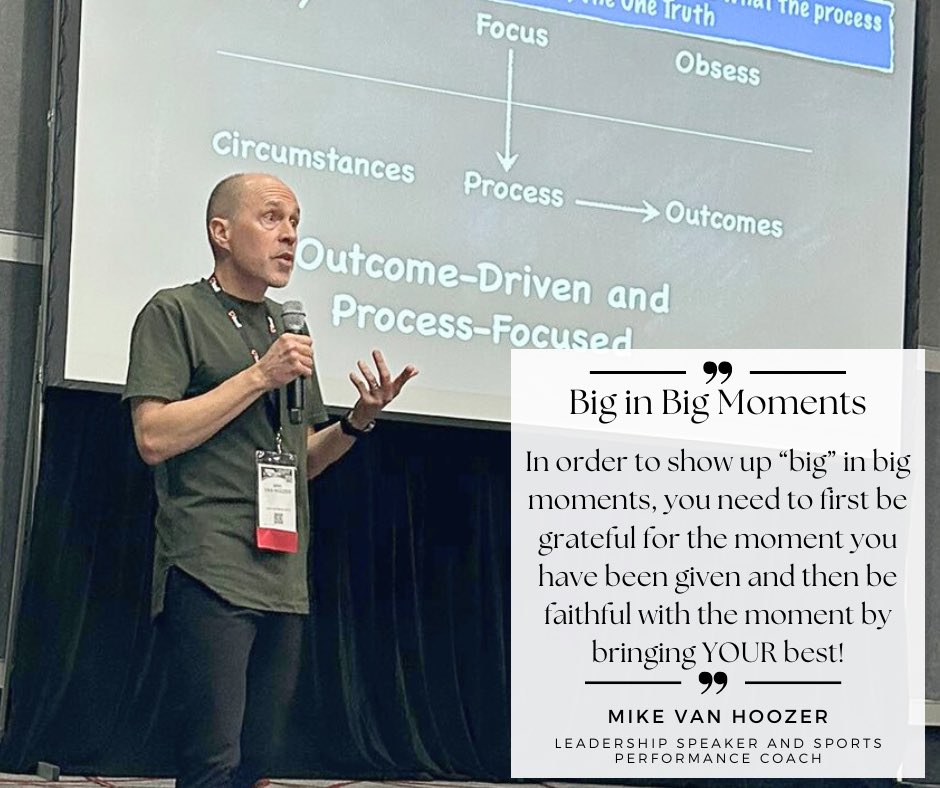 mvanhoozer's tweet image. Being grateful and being faithful with the moments in your life are essential to performing at your best and showing up “big” in big moments!

#leadership
#sportspsychology
#AthleteDevelopment
#moments
#breakthroughmoments
#MentalHealth 
#sportsperformancecoach