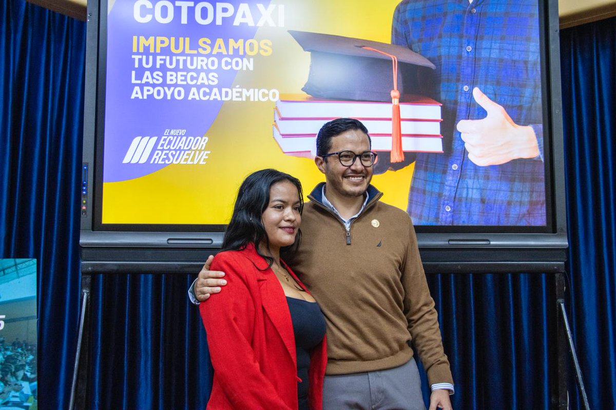 EduSuperiorEc's tweet photo. La transformación ya es una realidad. En Cotopaxi, jóvenes de institutos tecnológicos están construyendo su futuro gracias al respaldo del Gobierno de El Nuevo Ecuador. 🌱

🔑 Prioridad para mujeres víctimas de violencia, personas con discapacidad y estudiantes vulnerables. https://t.co/lKYu8wUlPs