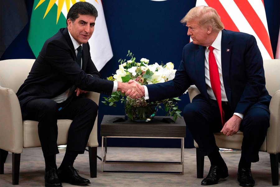 Kurdistanı kuracak birileri varsa Trump ve Nêçîrvan dır.