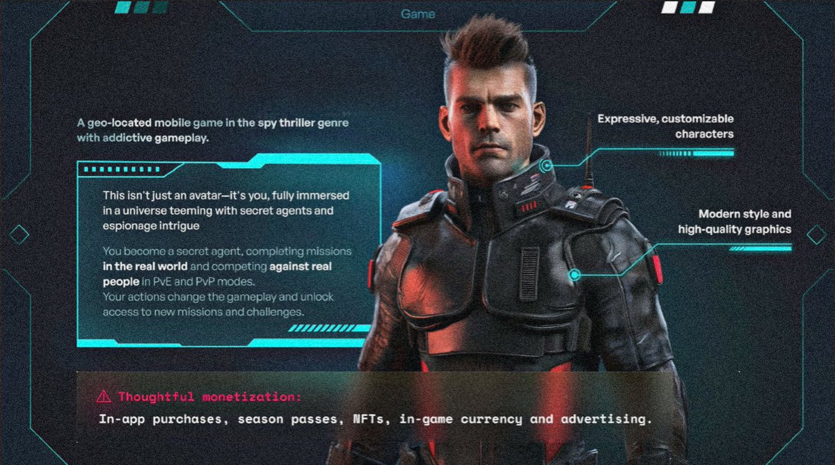 We’re still cooking… and trust us, this one’s gonna hit big 💥

A geo-located spy thriller where YOU are the agent, shaping the game in real life. PvE, PvP, high-stakes missions, and a world of intrigue—Battue is built different. 

Stay excited. This will be groundbreaking