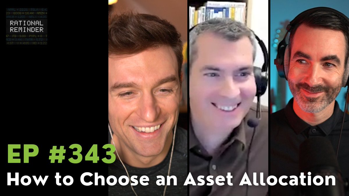 Episode 343 - How to Choose an Asset Allocation
rationalreminder.ca/podcast/343