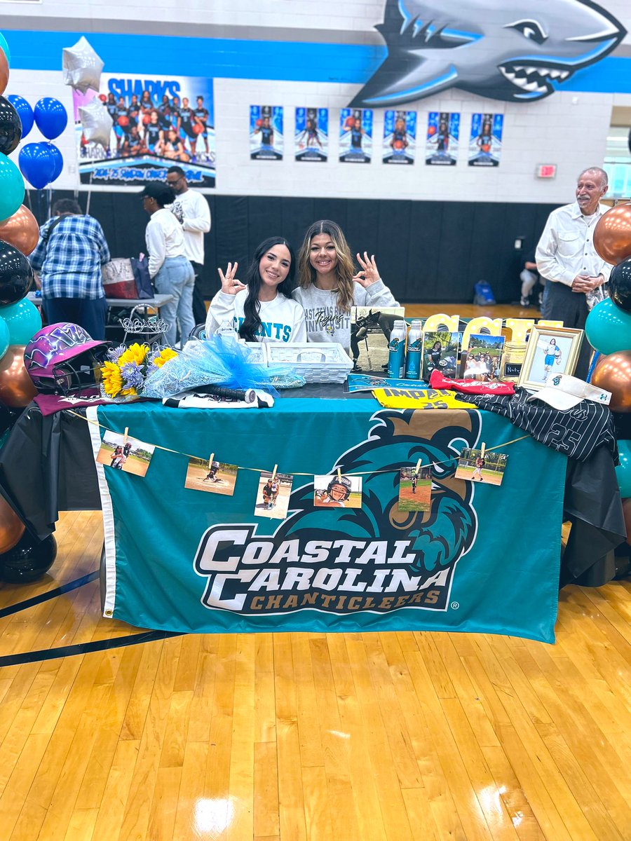 Happy National Signing Day to my fellow athletes ➰A huge shout out to my teammate Izzy! Have the best time at Coastal Carolina🤍
To my coaches and Dad, Thank you for the sacrifices. I know it was not easy! <a href="/ShadowCreekSB/">Shadow Creek Softball</a> <a href="/ETBU_Softball/">ETBU Softball</a> <a href="/MartinPolar3/">MartyMar</a> 
<a href="/KellyBembry/">🅰️ALA-βeⓂ️-A</a> <a href="/CoachCortez21/">Tatiana Cortez Abrego</a>
