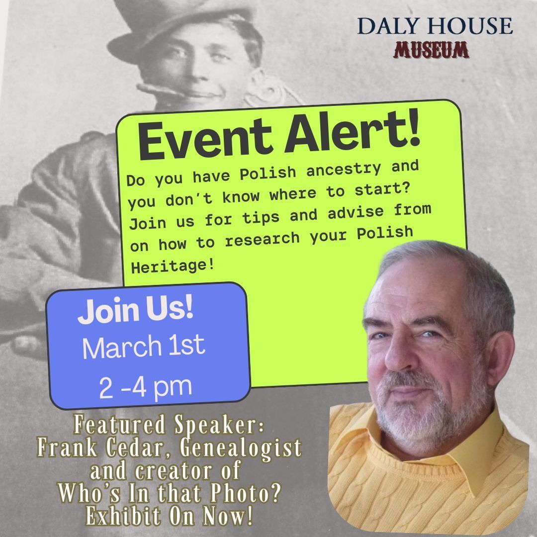 Join us Saturday March 1st 2:00 -4:00 pm to explore the rich tapestry of Brandon's Polish history in the exhibit Who's In That Photo! with exhibit creator and guest speaker Frank Cedar.    Call  204-727-1722 to RSVP by Febraury 28th. 
#PolishHeritage #FamilyHistory