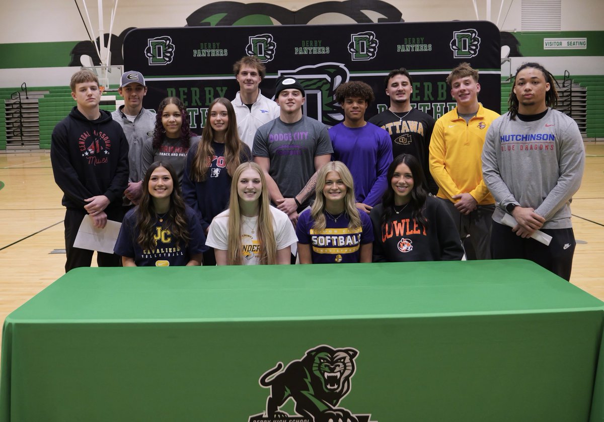 Congrats to the student-athletes that signing today at our National Signing Day event.  #GreenisMagic