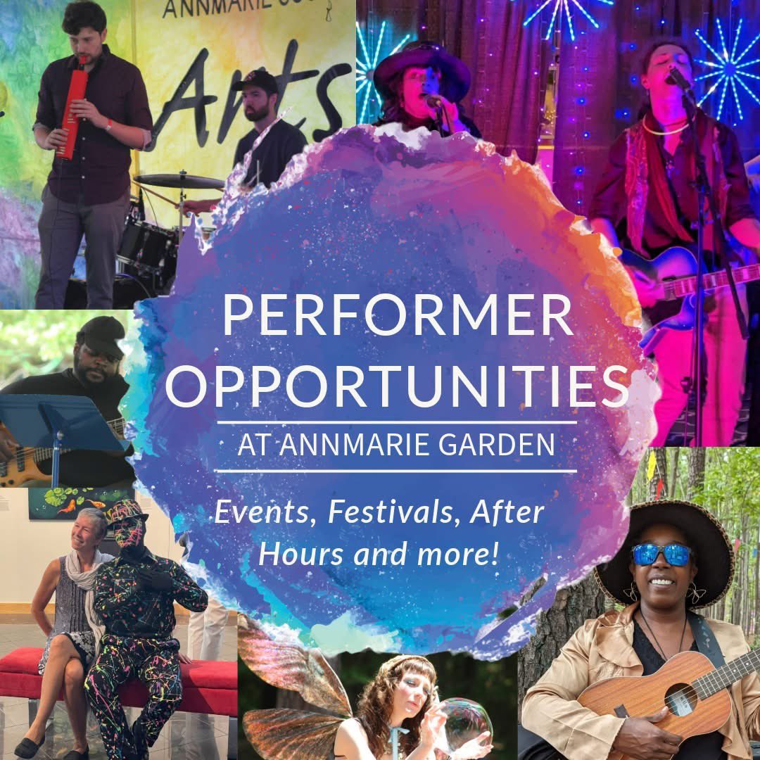 Calling all Performers (Southern Maryland) 🎵 ❤️

Full post here: facebook.com/share/p/1RP2En…

Details: annmariegarden.wufoo.com/forms/performi…

#AnnmarieArts #LiveMusic