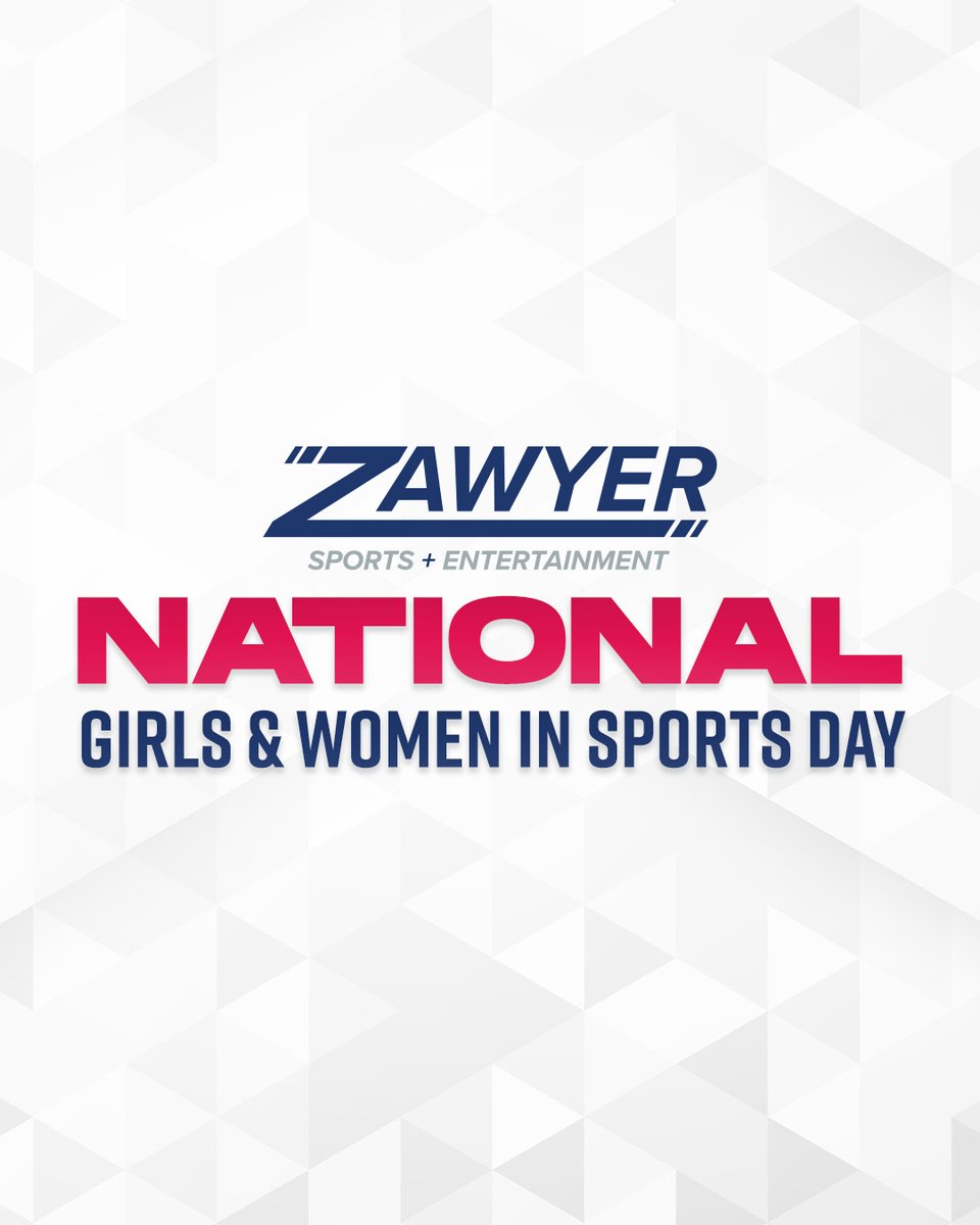 ZawyerSports's tweet image. Join us in celebrating National Girls & Women in Sports Day! 🤩