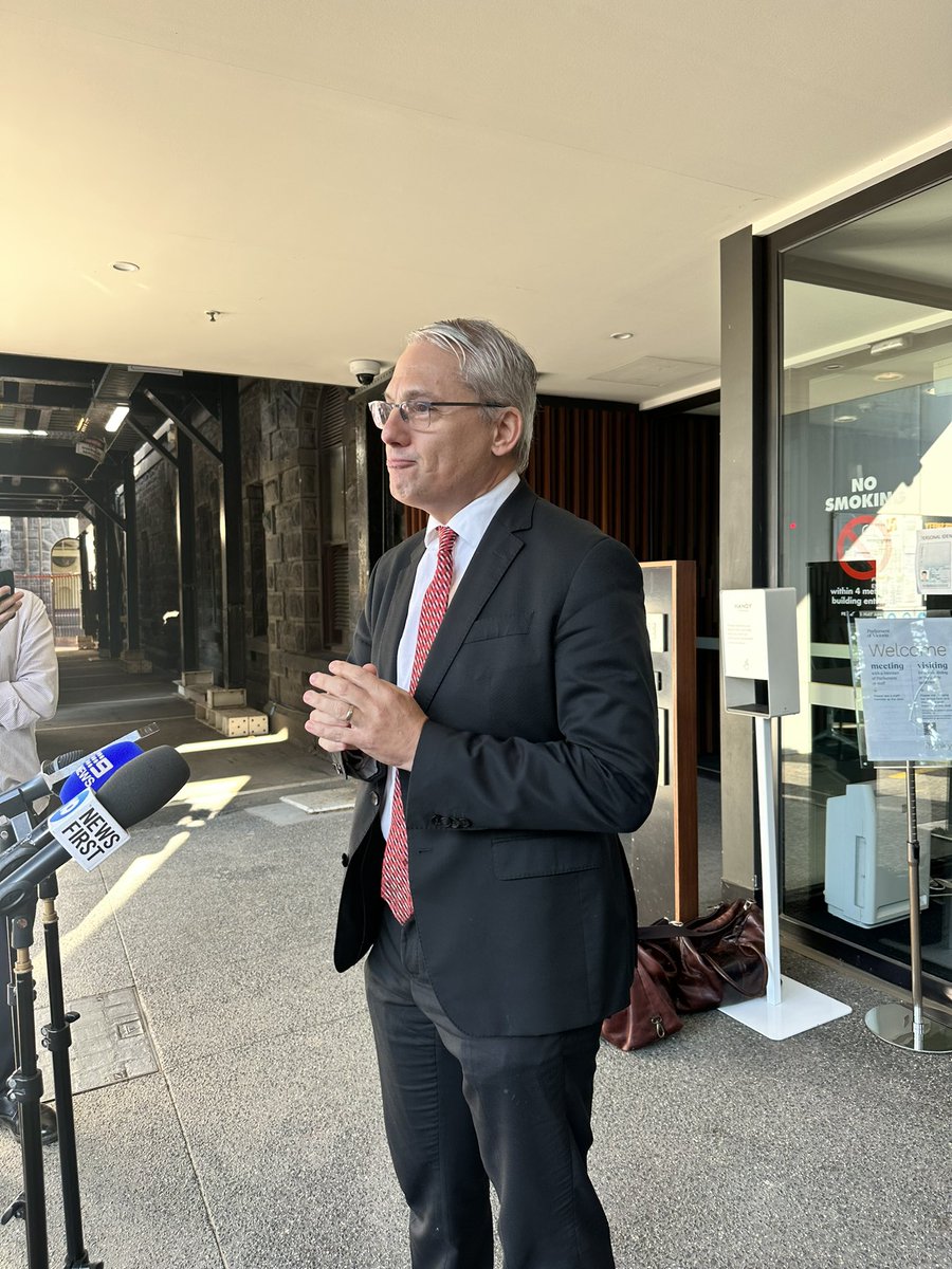 Danny Pearson, who lost a few key portfolios in the cabinet reshuffle, says he spent the summer watching Gossip Girl. 

“Blair really carries that show. Serena, not too much.” 

He finishes his presser: “Enjoy the ebullience of this wonderful life.”