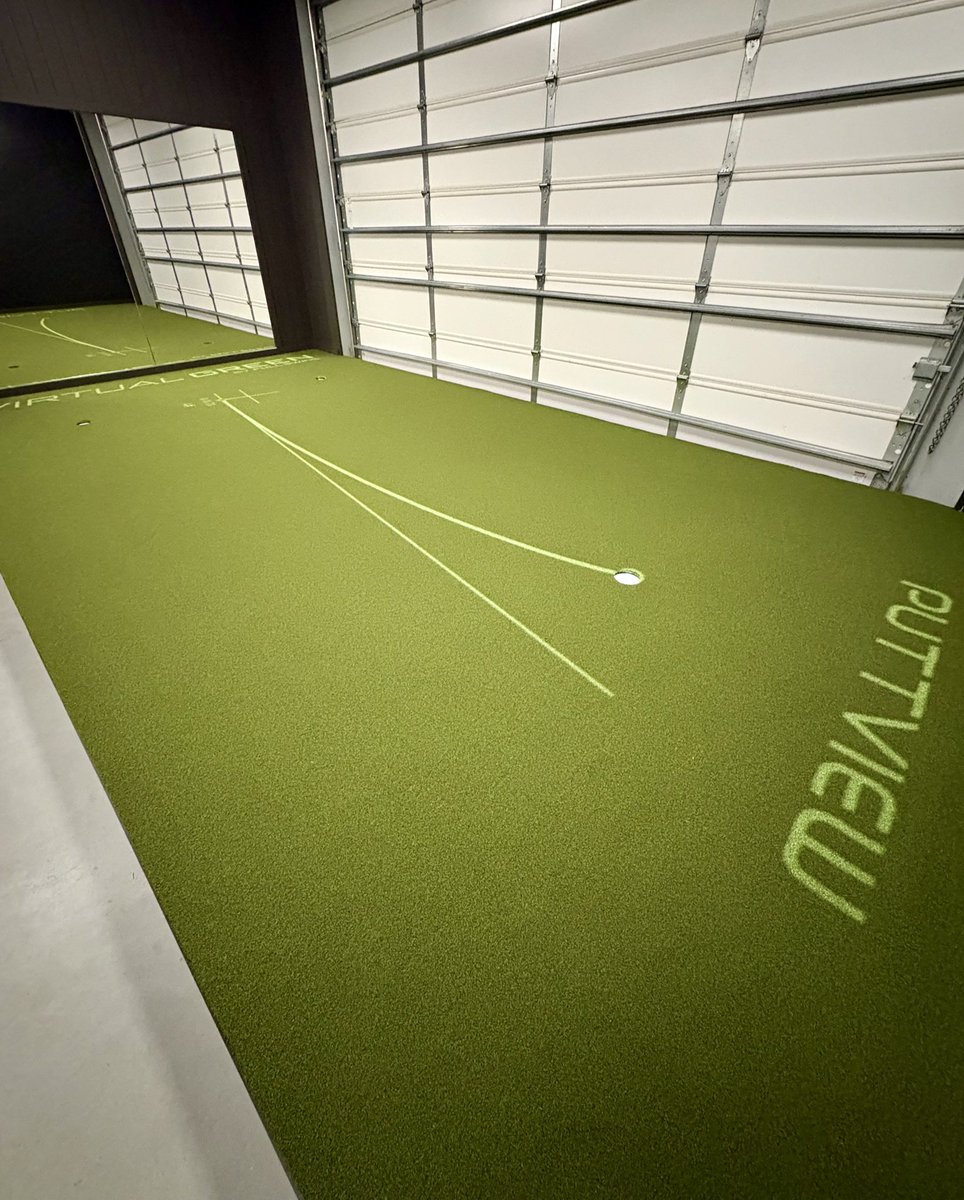 coachdpark's tweet photo. Houston Golf Putting Studio is here! So grateful to everyone who made this possible for our student-athletes. https://t.co/vfyqk8C1fG