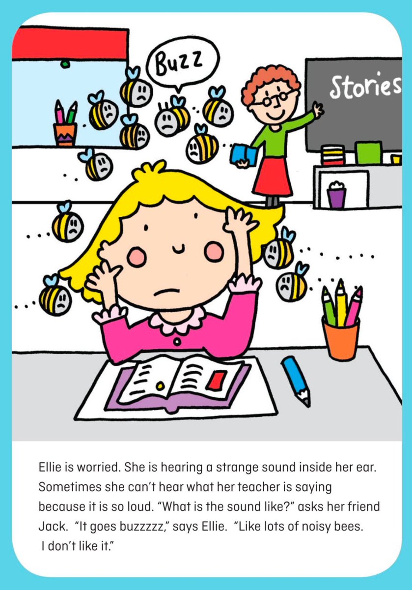 Do you support a child with tinnitus? 
Tinnitus UK have some lovely information and activity books for children in KS1 - KS4 available to download on their website (scroll to the bottom of this page): tinnitus.org.uk/understanding-…
#tinnitusweek