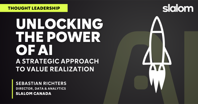 DavidFrigeri's tweet photo. Are you ready to unlock the power of AI?🚀 In this article, discover how to transform ambitious AI ideas into measurable outcomes. Learn to prioritize investments with ROI-driven strategies, manage evolving risks, &amp; leverage tools like Slalom’s AI Value... https://t.co/D2eX1mZ0gk https://t.co/9JGUChZRxh