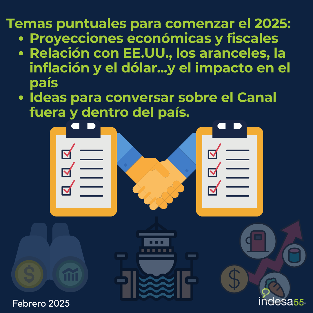 indesacapital's tweet image. 📢 Foro Empresarial INDESA – Jueves 6 de febrero
🌎 Presente y futuro de la economía: herramientas analíticas para navegar un entorno en transformación.
📊 Perspectivas 2025: proyecciones, la relación con EE.UU. y el Canal 🚢
¡Los esperamos!
#Economía #proyecciones #CSS2025