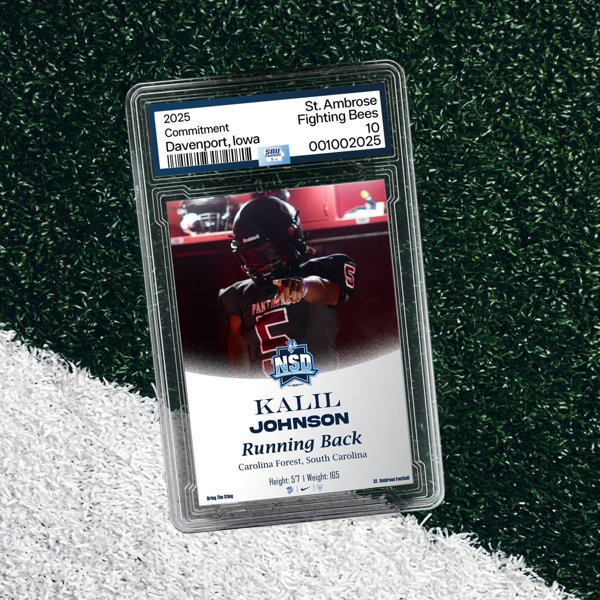 Welcome Home,  Kalil Johnson! 🐝🏈

<a href="/TheRealKalil4K/">Kalil Johnson</a> 🖊️

#BringTheSting #GoBees #NSD25