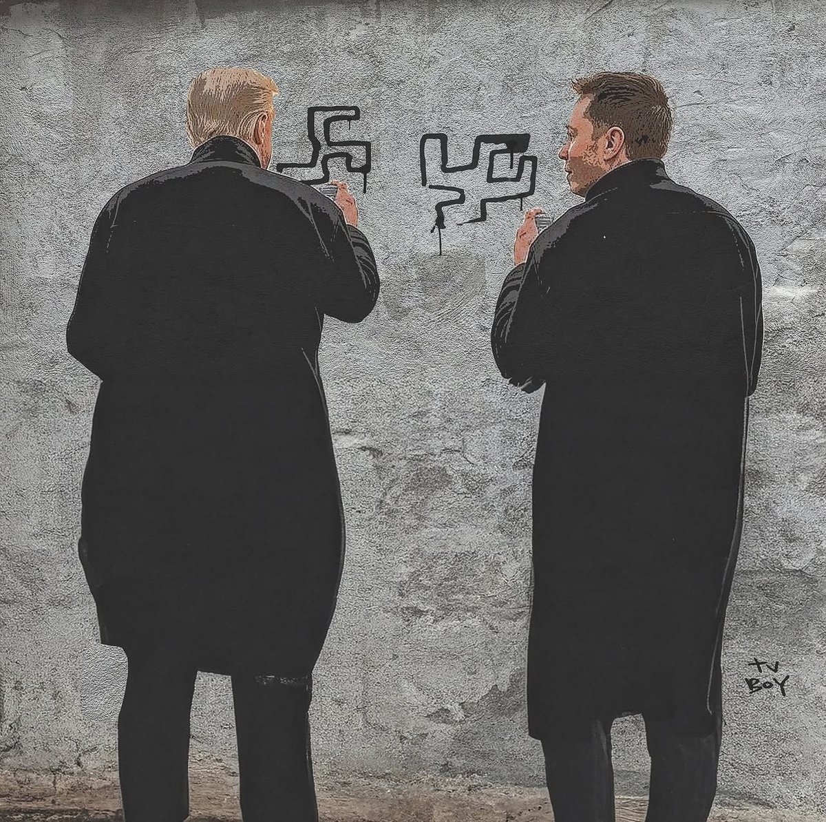 tomorrowstarted's tweet image. they are working on it... #fuckfascism