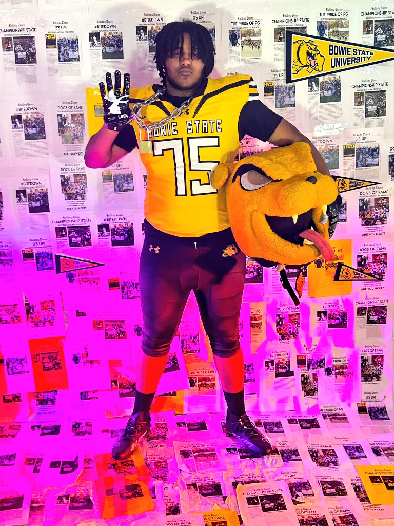 Brenton Milner (OL) from Glen Burnie High School (MD) blessed to receive offer from Bowie State following visit