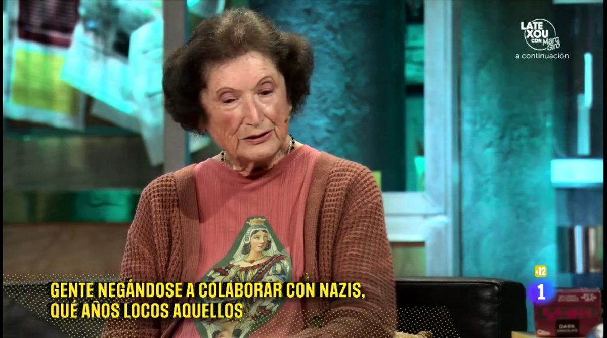 maika_rguez's tweet photo. "Gente negándose a colaborar con nazis. Qué años locos aquellos". 
#LaRevuelta https://t.co/9GzMhRF2FM