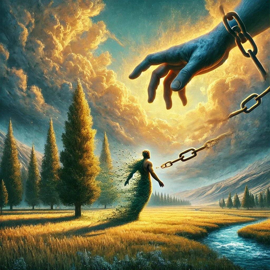 KasperLux369's tweet photo. "There is no such thing as conscience – it’s a human invention to enslave. Nature has no conscience. Live in harmony with nature, and you won’t need one. Only those trapped in artificial guilt suffer under this illusion."

#CommonSense #Freedom #Nature #ThinkForYourself https://t.co/MGr6PaTJwQ