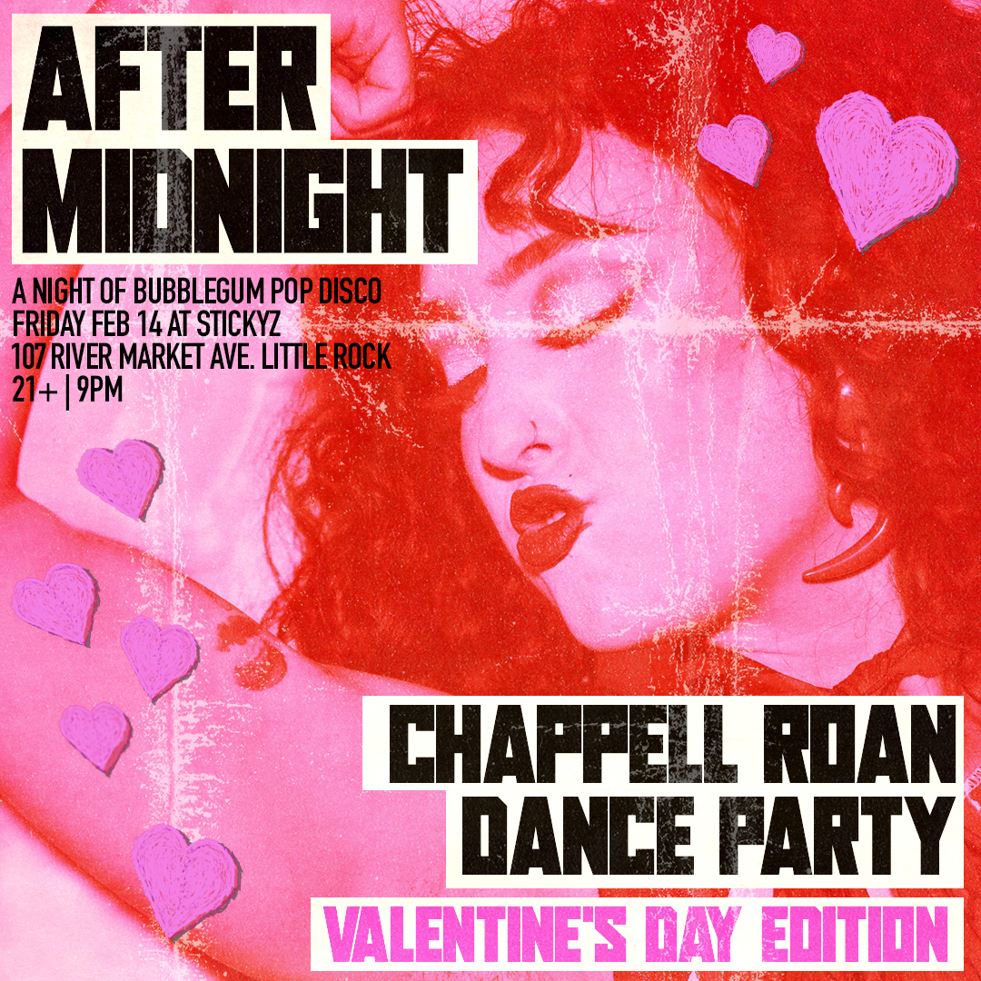 We can think of a lot of worse ways to spend Valentine's Day besides dancing the night away with a bunch of folks who love some Chappell Roan