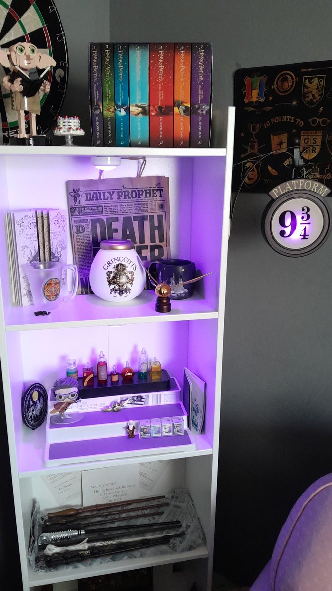 Buy a bookcase to start your LEGO collection and this happens