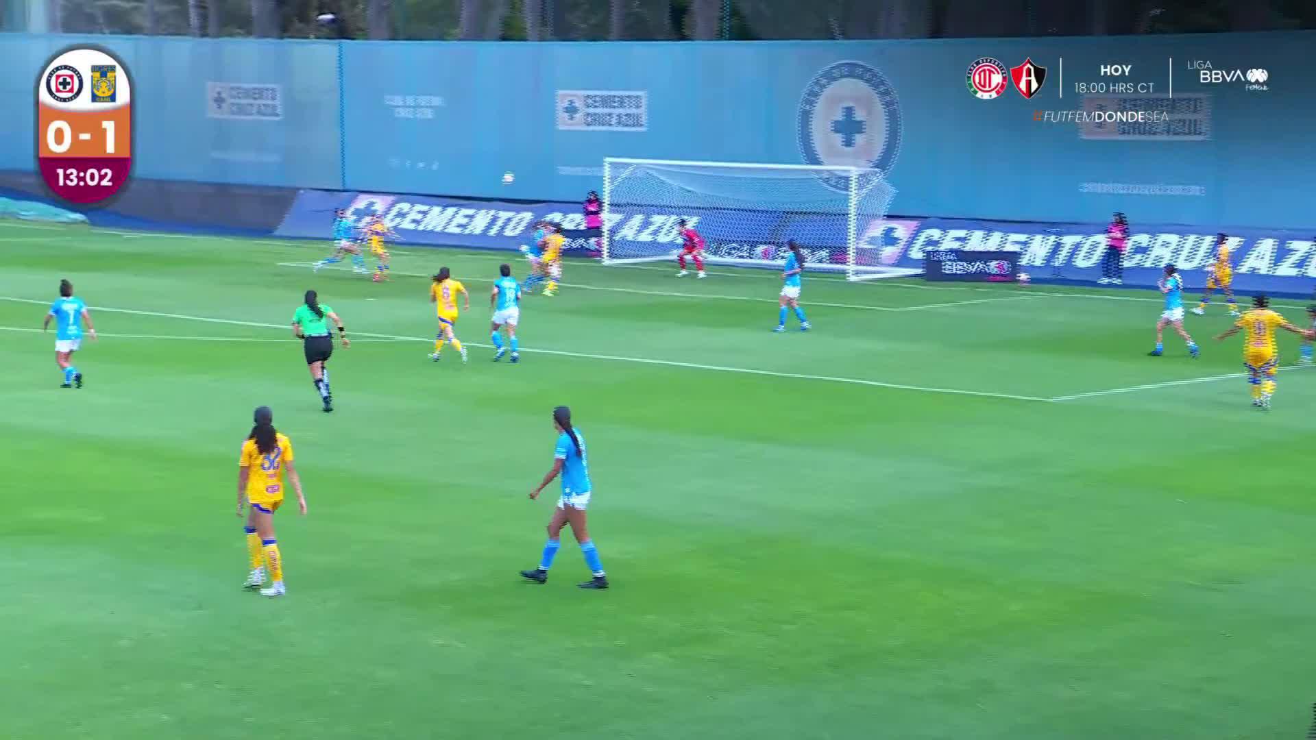 ¡Goooooool! 🐯Seré breve... ¡𝑳𝒂 𝑴𝒂𝒈𝒂 @lizbethovalle7! 🪄#FutFemDondeSea I #SomosDesafiantes ⚡️