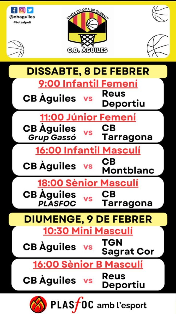 Club Bàsquet Àguiles (@cbaguiles) on Twitter photo 
