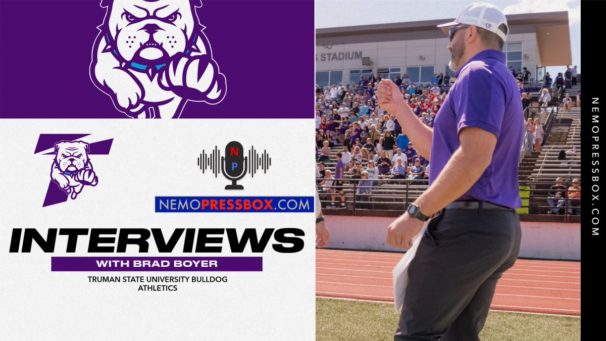 Truman Athletics (@trumanathletics) on Twitter photo Hear about today's <a href="/Truman_FB/">Truman State Football</a> Signing Class as Brad Boyer talks with Head Coach Kellen Nesbitt.
Listen Here:
shorturl.at/Bl8re Hear about today's <a href="/Truman_FB/">Truman State Football</a> Signing Class as Brad Boyer talks with Head Coach Kellen Nesbitt.
Listen Here:
shorturl.at/Bl8re