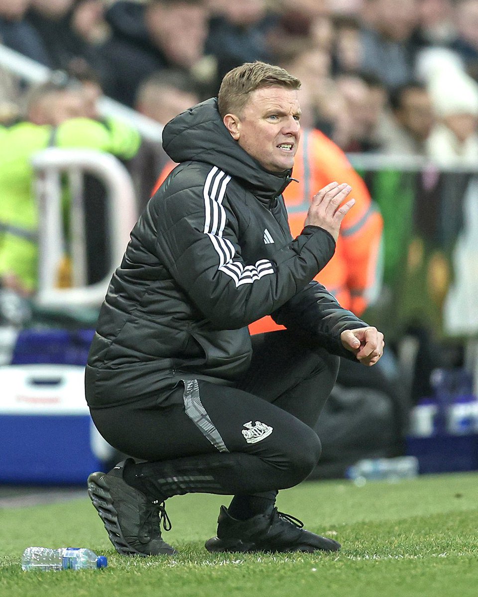 andysixsmithtv's tweet photo. Two cup finals. One Champions League campaign. Constantly delivering results despite being restricted in the transfer market - and producing tactical masterclasses like tonight. 

Eddie Howe has transformed Newcastle United - and united the club and the city. Unbelievable manager and one who should go down in #NUFC history.