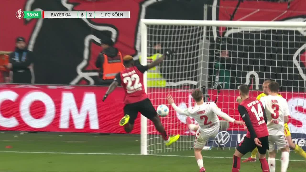 BONIFACE GIVES BAYER LEVERKUSEN THE LEAD IN EXTRA TIME!COMEBACK COMPLETE FOR THE DFB POKAL HOLDERS 🏆WHAT A CLUB!